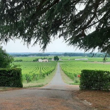 Bed and Breakfast A L'OMBRE DE LA TREILLE -Proche Saint-Emilion Exterior foto